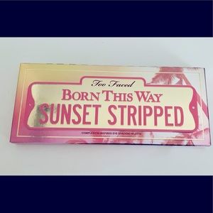BNIB Too Faced Born This Way Sunset Stripped Eyeshadow Palette